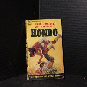 Original 1953 - First Edition Paperback Print - Louis L'Amour - Hondo